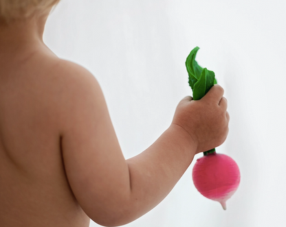 Radish Baby Teether & Rattle