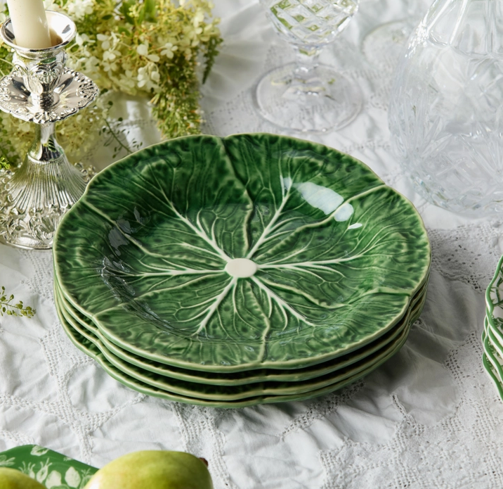 Ceramic Cabbage Plate 9 inch