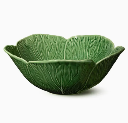 Large Cabbage Serving Bowl