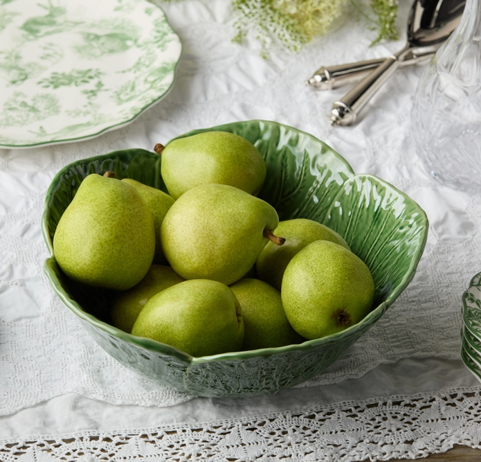 Large Cabbage Serving Bowl