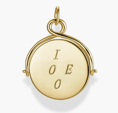 I Love You Spinner Charm