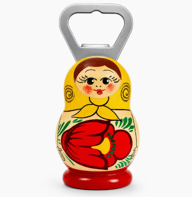 Matryoshka Doll Wooden Bottle Opener