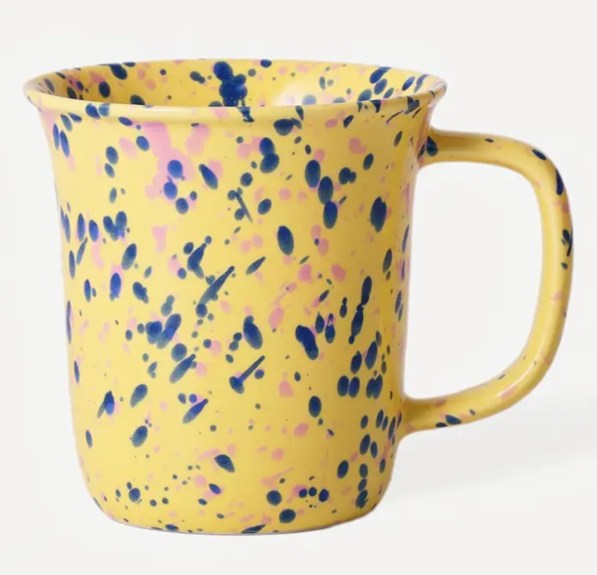Splatter Ceramic Coffee Mug