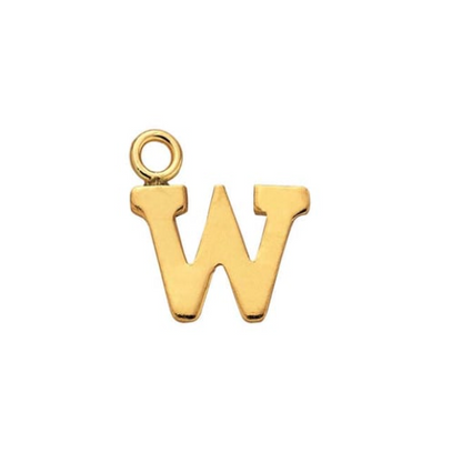 Letter Charms Gold Filled