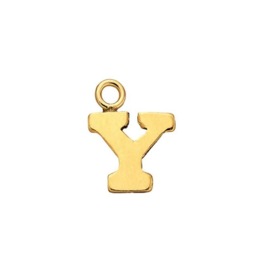 Letter Charms Gold Filled