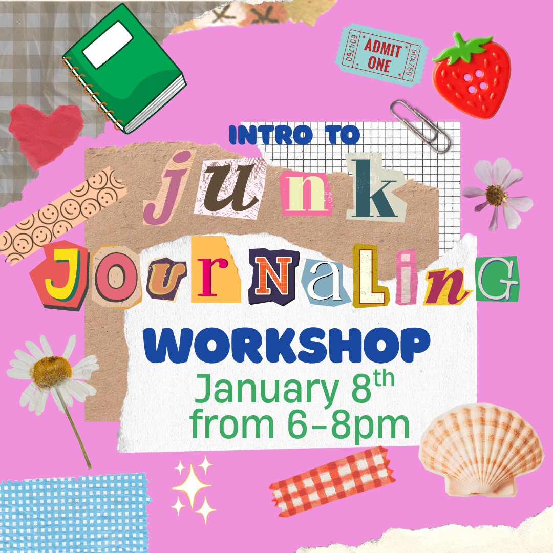 Junk Journaling Workshop 1/8