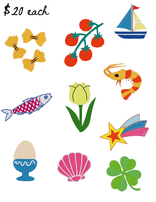 $20 Embroidery Flash Images