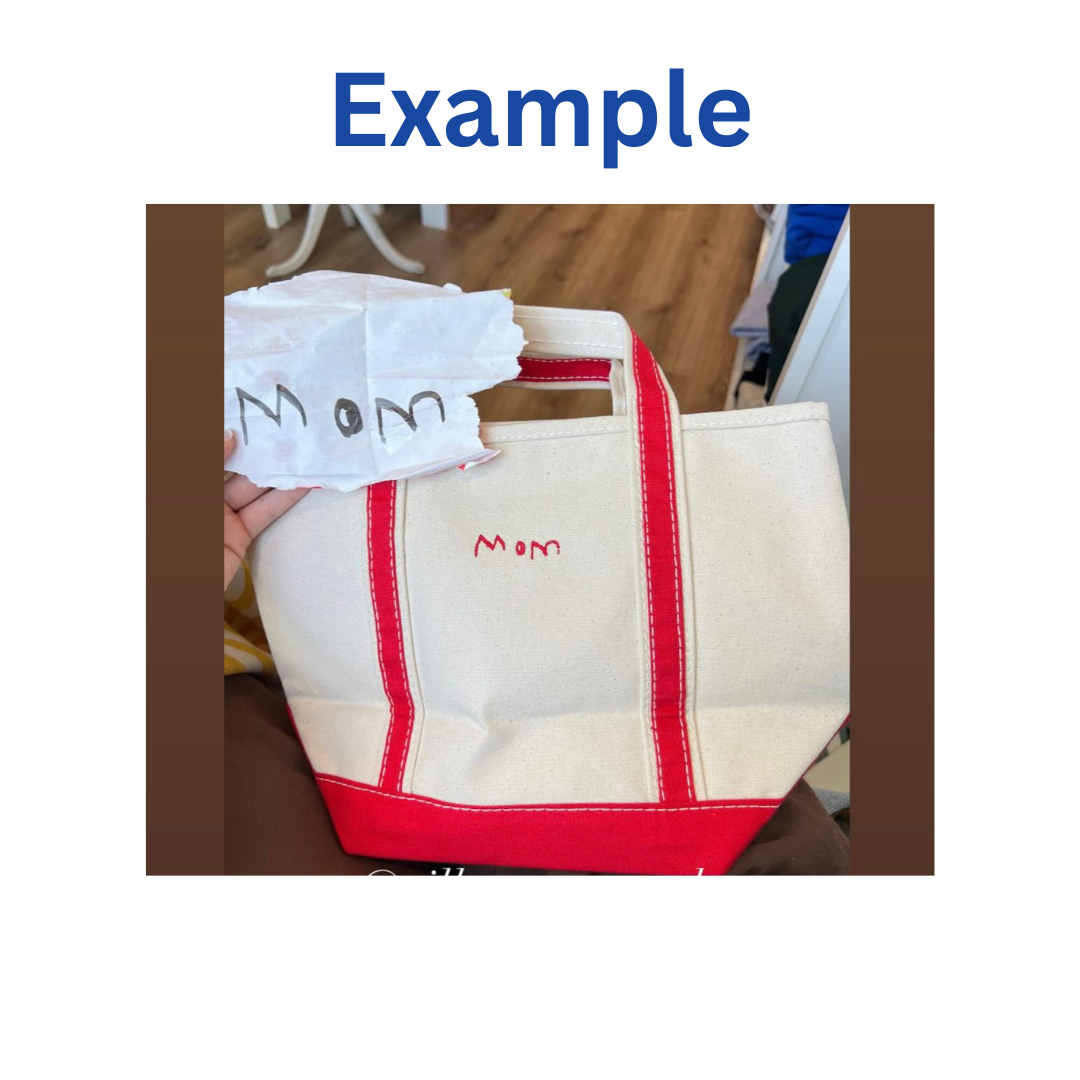 Handwriting Embroidery POP-UP 7/5